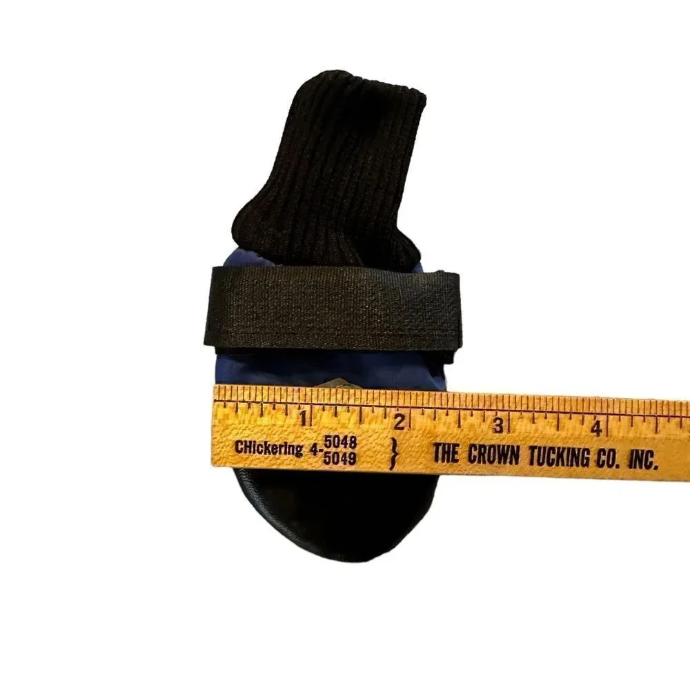 Guardian Gear All Weather Fleece Lined Dog Boots Booties Blue size Small